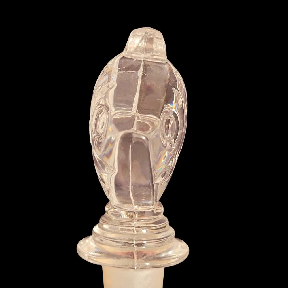 Glass Fish Bottle Stopper Wine Bottle